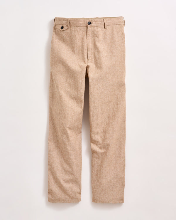 billy reid Chambray Flat Front Pant – Billy Reid