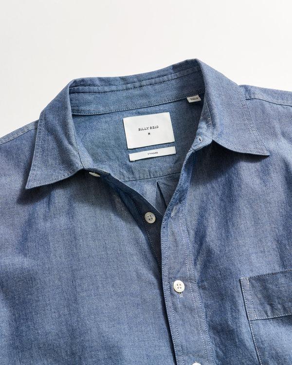 Billy Reid Chambray Popover Shirt – Billy Reid