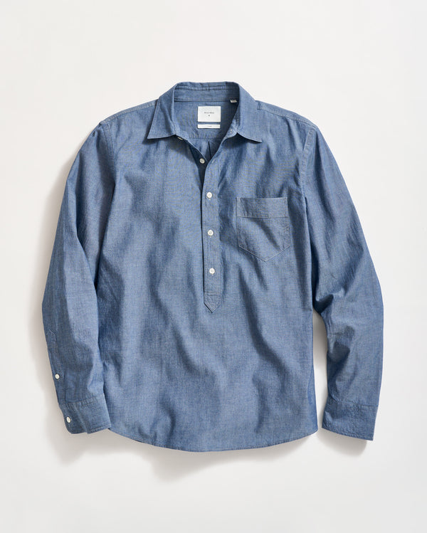 billy reid Chambray Popover Shirt – Billy Reid