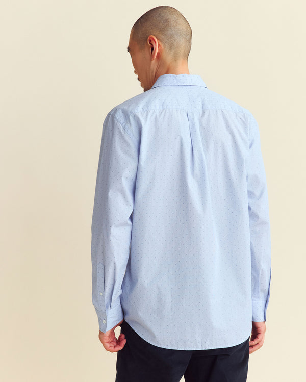 Billy Reid Classic Spread Collar Dress Shirt
