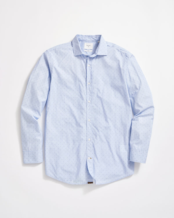 billy reid Classic Spread Collar Dress Shirt