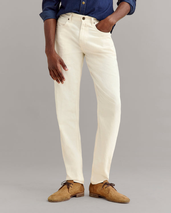 Billy Reid Cotton Linen 5 Pocket Pant