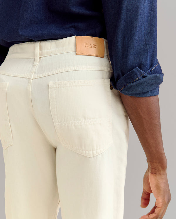Billy Reid Cotton Linen 5 Pocket Pant