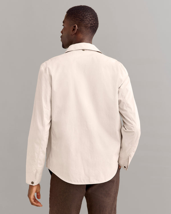 Billy Reid Cotton Linen Pincord Shirt Jacket
