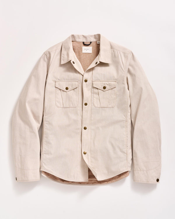 billy reid Cotton Linen Pincord Shirt Jacket