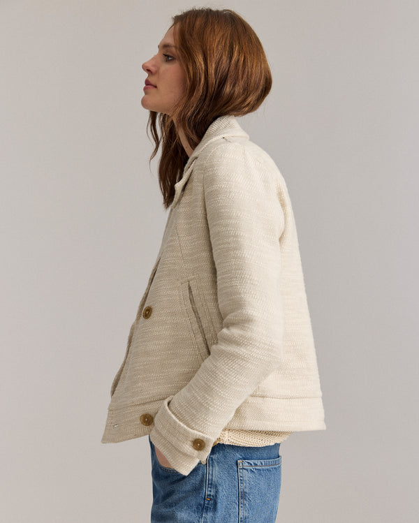 Billy Reid Cropped Spring Bond Peacoat – Billy Reid