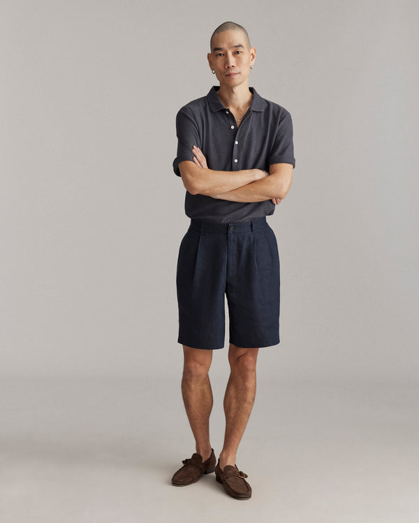 Billy Reid Double Pleated Short – Billy Reid