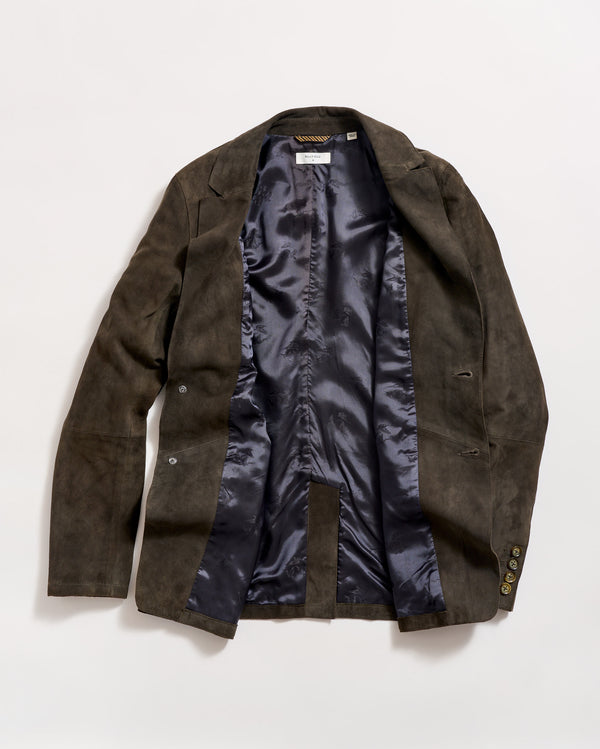 Billy Reid Fringe Suede Blazer – Billy Reid