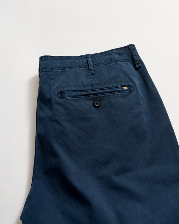 Billy Reid Garment Dyed Chino Shorts With Stretch