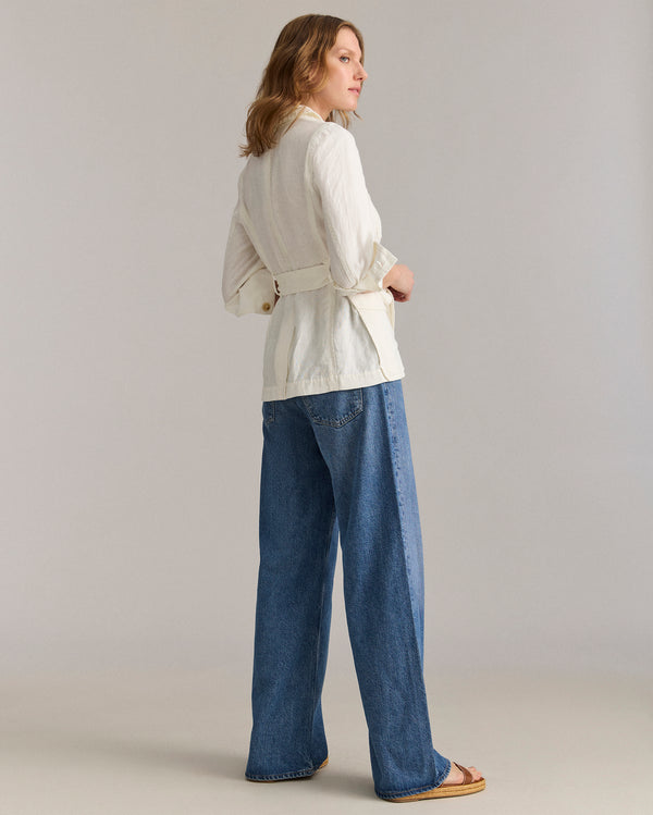 Billy Reid Heavier Weight Linen Travel Jacket