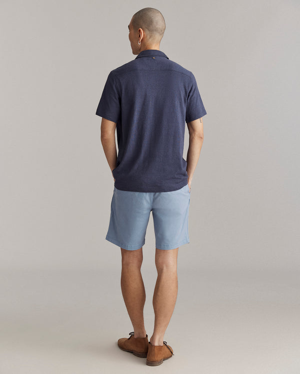 Billy Reid Hemp Cotton Knit Shirt Short Sleeve