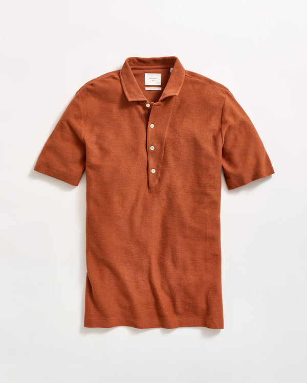 billy reid Hemp Cotton Twill Polo – Billy Reid