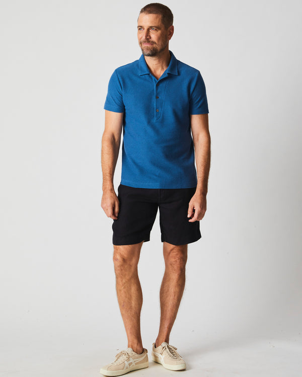 Billy Reid Hemp Cotton Twill Polo By Billy Reid