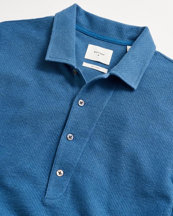Billy Reid Hemp Cotton Twill Polo By Billy Reid