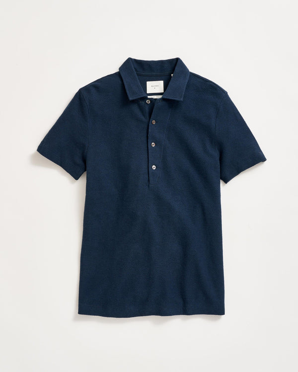 billy reid Hemp Cotton Twill Polo by Billy Reid