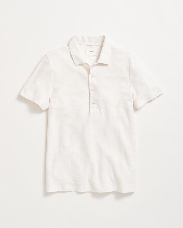 billy reid Hemp Cotton Twill Polo by Billy Reid