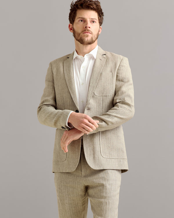 Billy Reid Herringbone Archie Jacket – Billy Reid