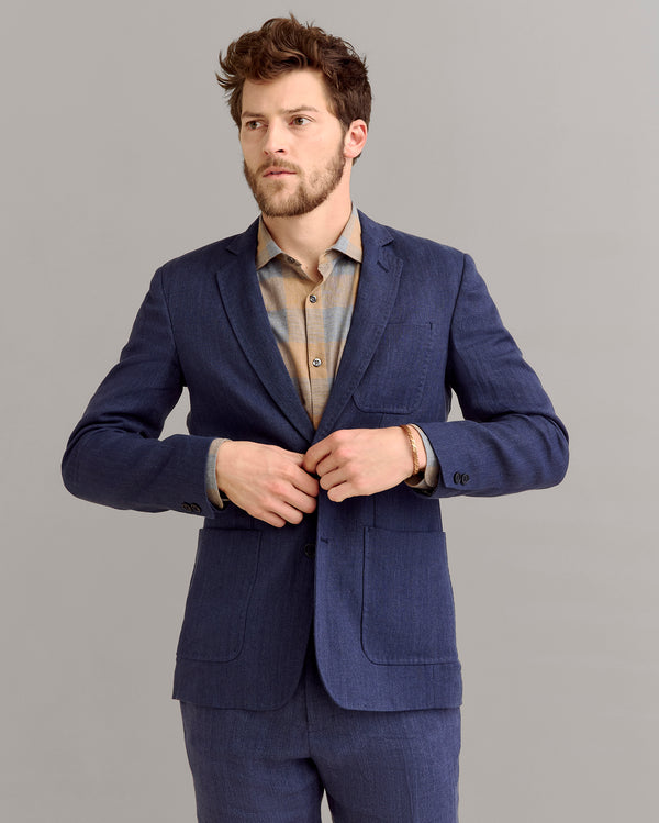 Billy Reid Herringbone Archie Jacket – Billy Reid