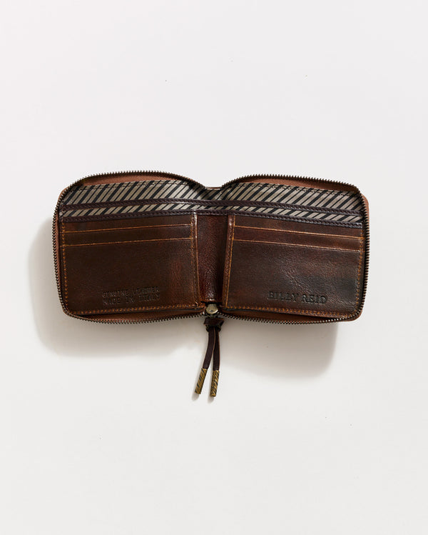 Billy Reid Leather Zip Wallet – Billy Reid