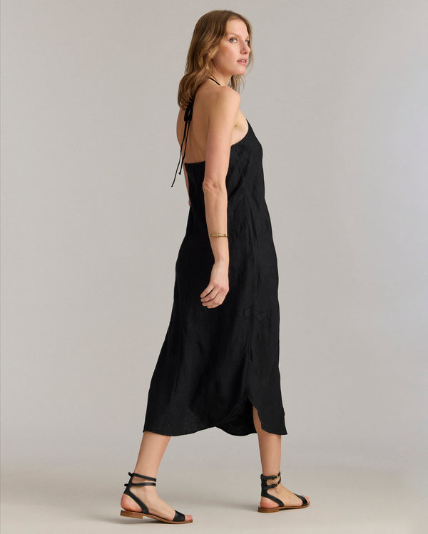 Billy Reid Linen Shirttail Slip Dress