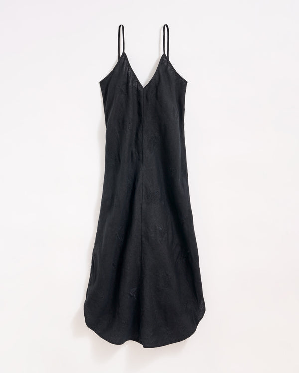 billy reid Linen Shirttail Slip Dress
