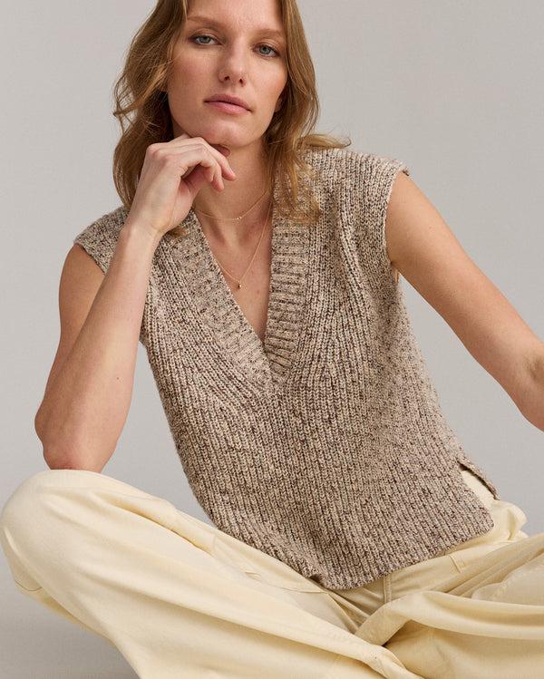 Billy Reid Marled V Neck Shell – Billy Reid