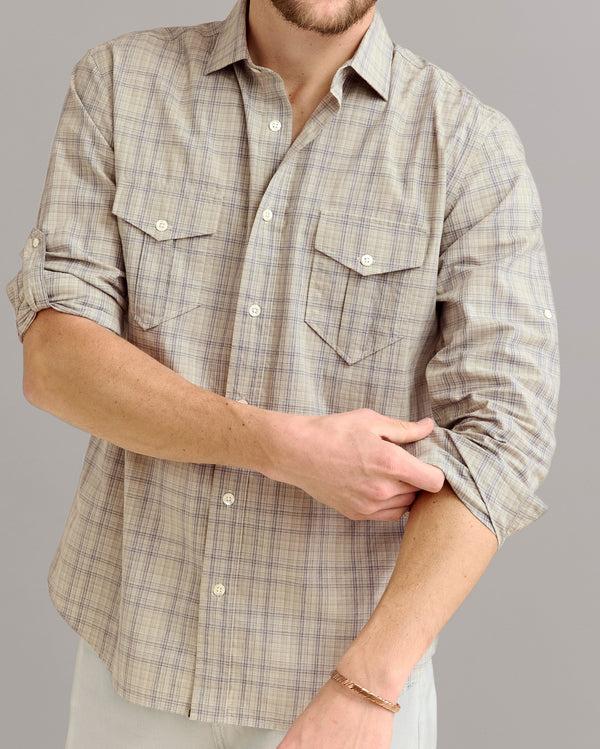 Billy Reid Melange Plaid Scout Shirt – Billy Reid