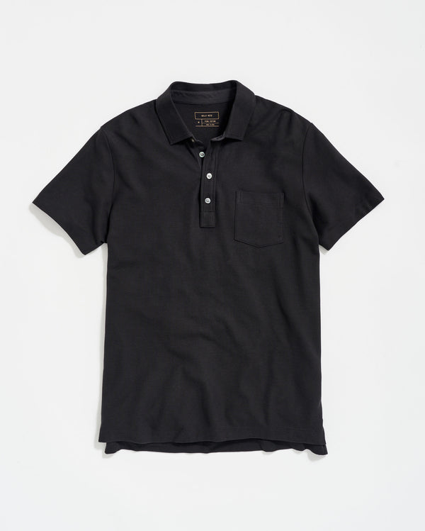 billy reid Men's Pique Pensacola Polo