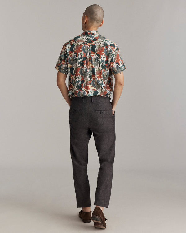 Billy Reid Multi Cactus Treme Short Sleeve Shirt