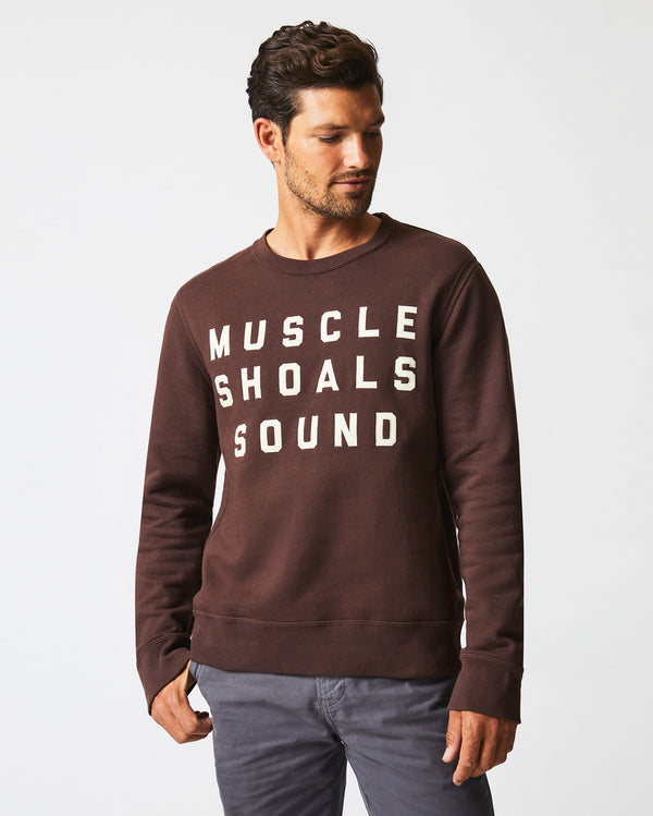 Billy Reid Muscle Shoals Sound Crew Sweatshirt