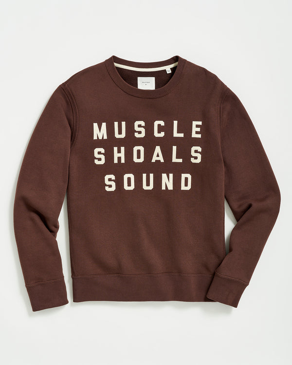 billy reid Muscle Shoals Sound Crew Sweatshirt