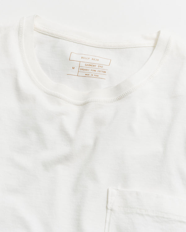 Billy Reid Organic Pima Cotton Washed Tee