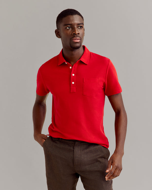 Billy Reid Pique Pensacola Polo – Billy Reid