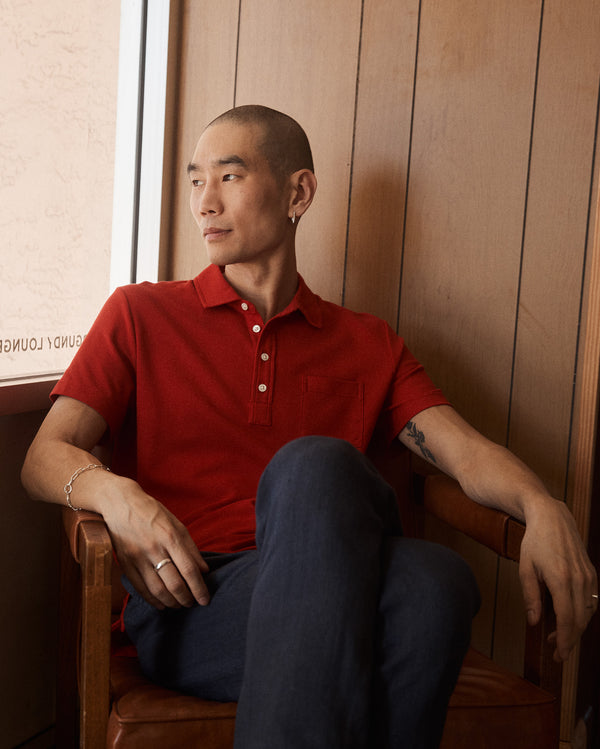 Billy Reid Pique Pensacola Polo – Billy Reid