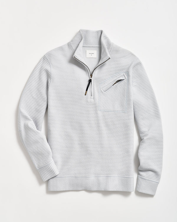 billy reid Quilted Half Zip by Billy Reid