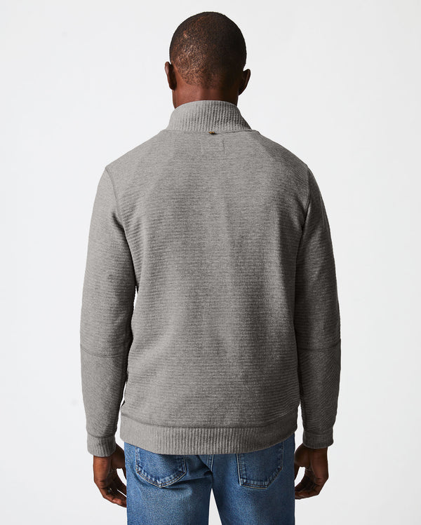 Billy Reid Quilted Half Zip