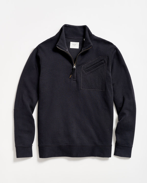 billy reid Quilted Half Zip