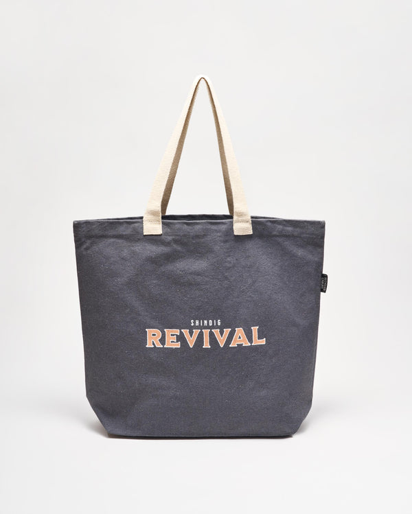 billy reid Recycled Canvas Charcoal Tote