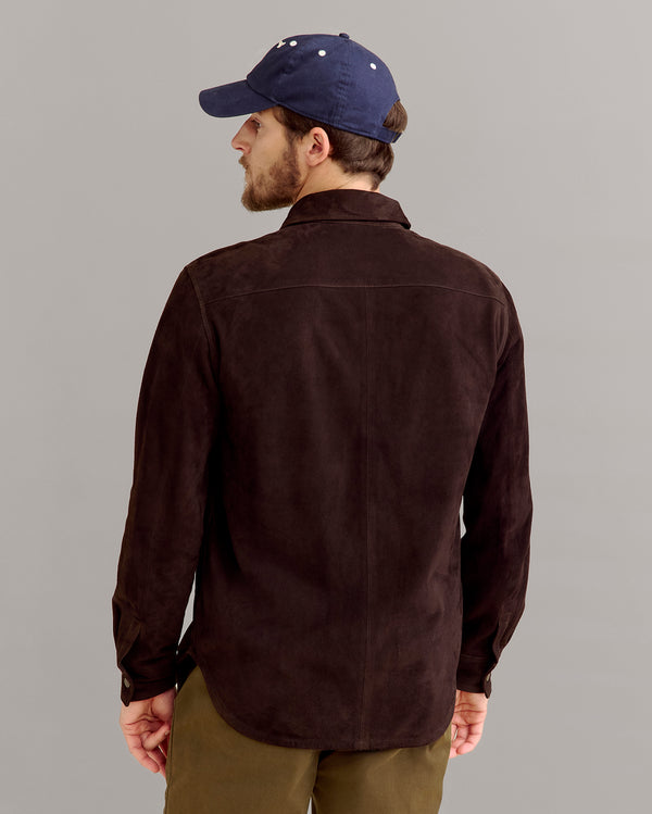 Billy Reid Savoy Suede Workshirt