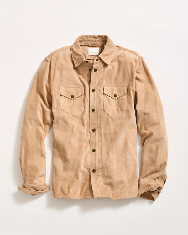billy reid Savoy Suede Workshirt – Billy Reid