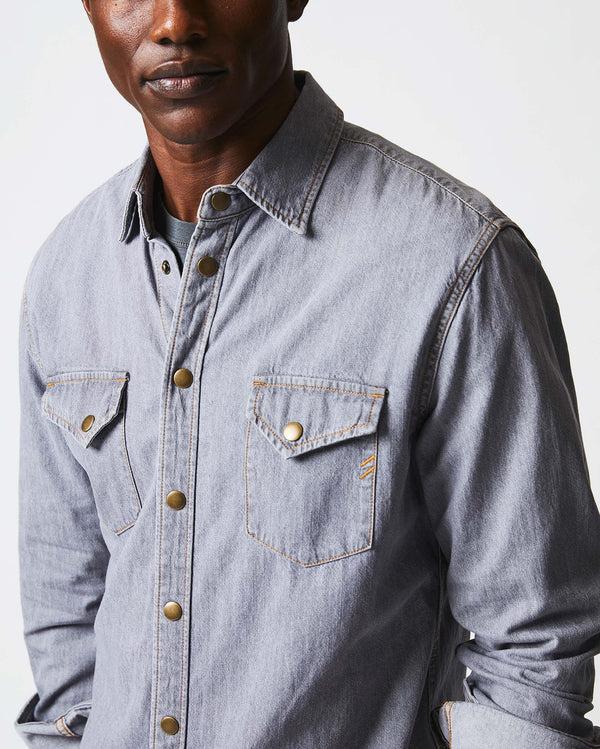 Billy Reid Shoals Denim Shirt