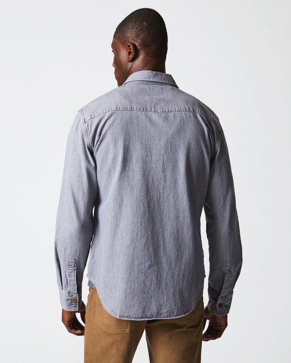 Billy Reid Shoals Denim Shirt