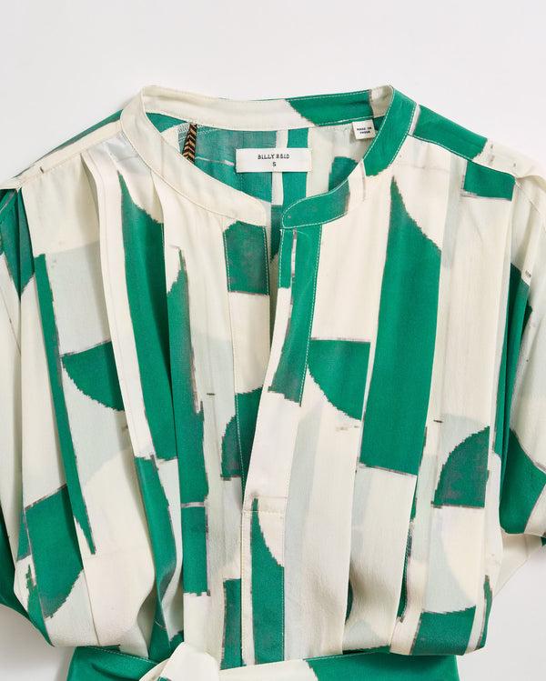 Billy Reid Silk Deco Knife Pleat Dress – Billy Reid