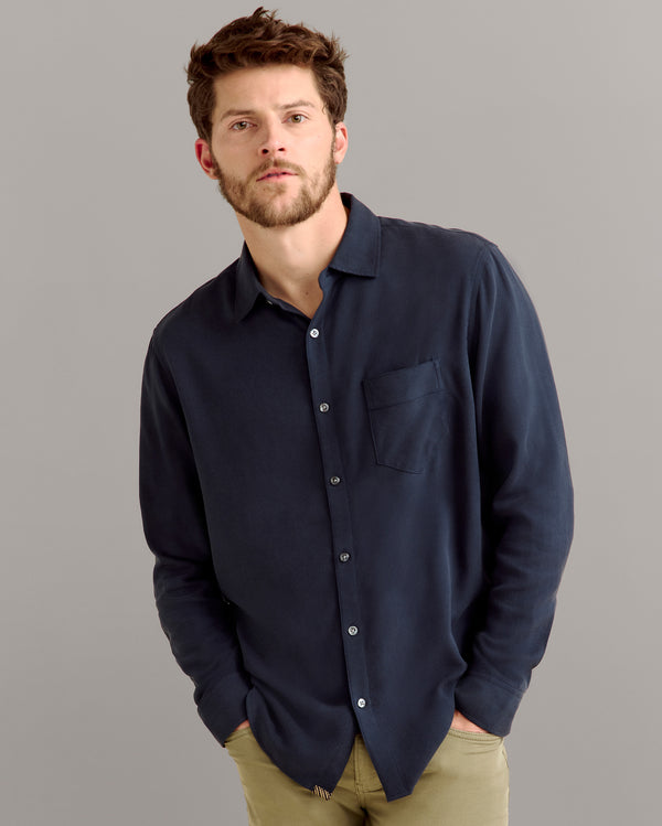 Billy Reid Silk John T Shirt – Billy Reid