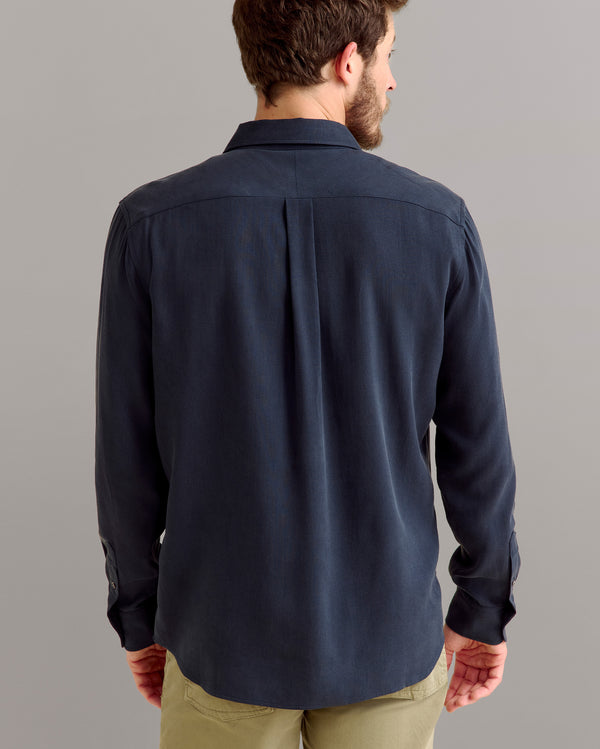 Billy Reid Silk John T Shirt – Billy Reid