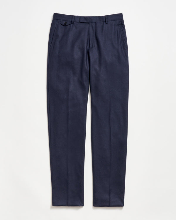 billy reid Slim Fit Wool Silk Trousers