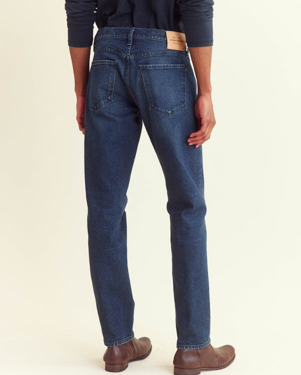 Billy Reid Slim Straight Indigo Jeans