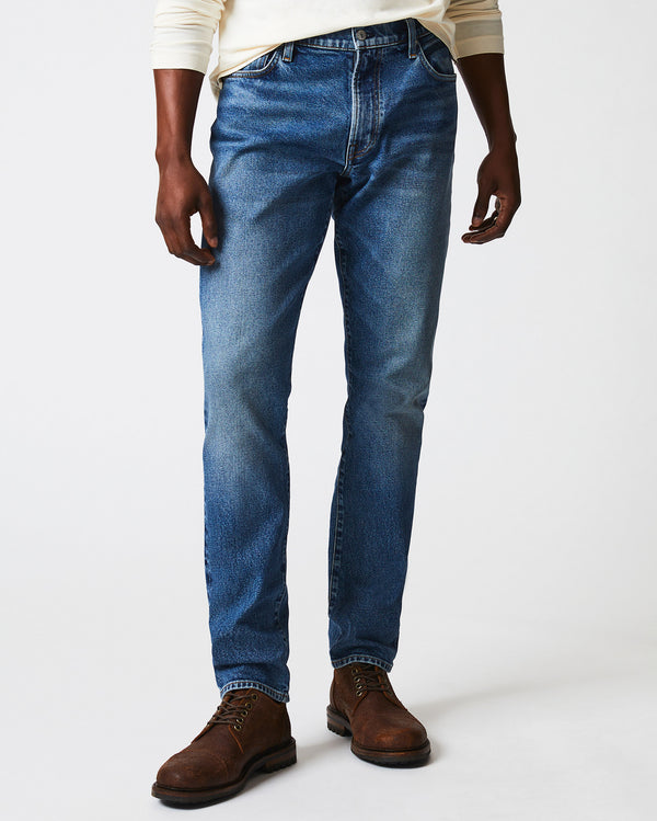 Billy Reid Slim Straight Indigo Jeans