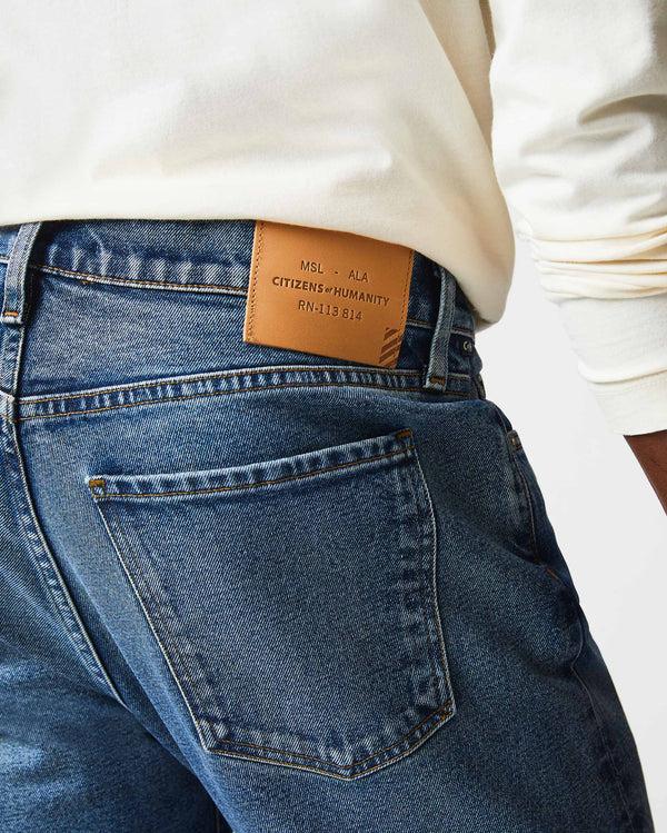 Billy Reid Slim Straight Indigo Jeans