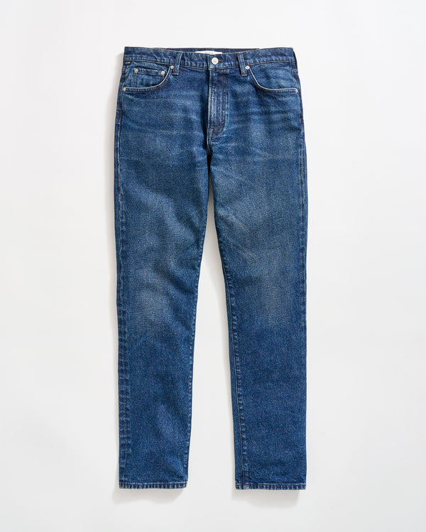 billy reid Slim Straight Indigo Jeans